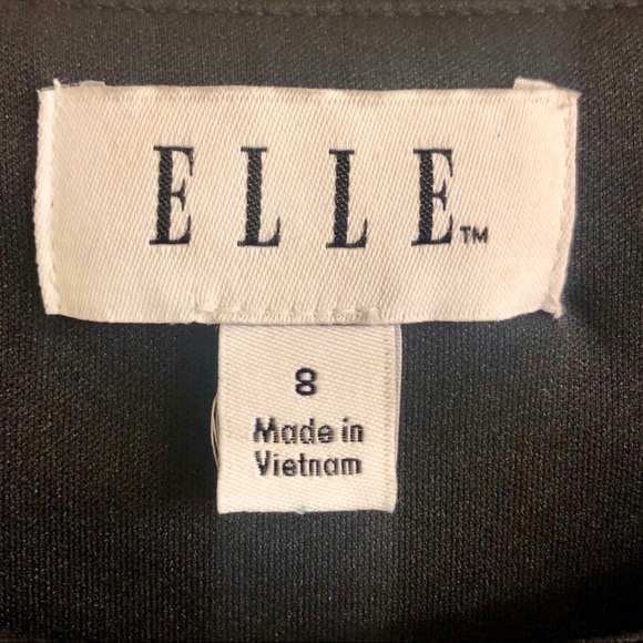 Elle 🖤 Black and White Office Dress NWOT - Picture 6 of 6